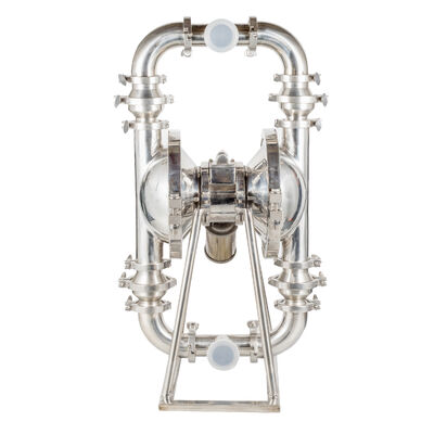 स्टेनलेस स्टील AODD डबल डायफ्राम पंप 120psi अधिकतम दबाव और 150gpm अधिकतम प्रवाह के साथ