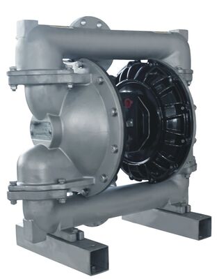 120psi पीटीएफई डायफ्राम एओडीडी पंप ठोस कणों के लिए हैंडलिंग वायवीय डायफ्राम पंप