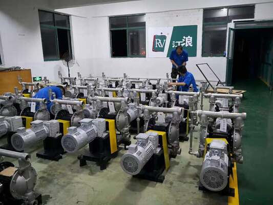 2 इंच इलेक्ट्रिक डायफ्राम पंप विस्फोट-सबूत मोटर के साथ 10.5m3/h प्रवाह दर कम दबाव अनुप्रयोगों के लिए
