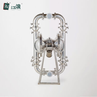 2 इंच फूड ग्रेड सेनेटरी न्यूमेटिक डबल डायाफ्राम पंप फूड सर्टिफिकेट के साथ