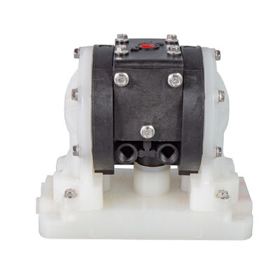 मजबूत एसिड रसायनों के लिए पीवीडीएफ सामग्री 1/4 इंच वायवीय डायाफ्राम पंप