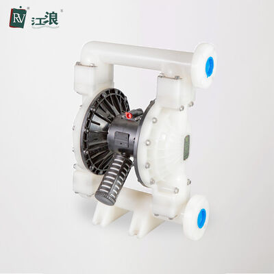 रासायनिक हस्तांतरण के लिए 570L/M प्रवाह दर के साथ PTFE PVDF डबल डायफ्राम पंप