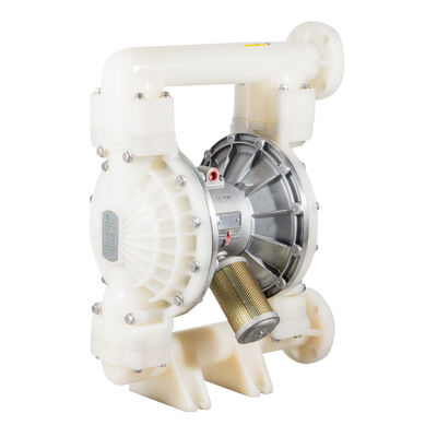 रासायनिक हस्तांतरण के लिए 570L/M प्रवाह दर के साथ PTFE PVDF डबल डायफ्राम पंप