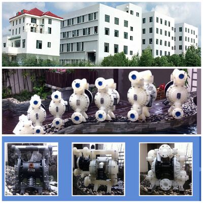 डबल बूस्टर 3/8 इंच एयर ऑपरेटेड डायाफ्राम पंप 26.5 एल/एम फ्लो रेट के साथ