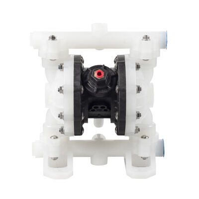 पॉलीप्रोपाइलीन शेल आर.वी. वायु संचालित डबल डायफ्राम पंप 100psi अधिकतम दबाव के साथ