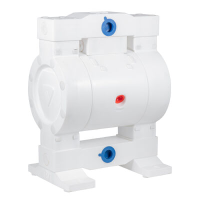 अपशिष्ट जल रासायनिक उद्योग के लिए अनुकूलन योग्य निम्न दबाव पीटीएफई सामग्री वायवीय डायाफ्राम पंप