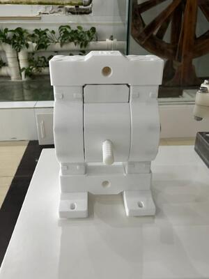 अपशिष्ट जल रासायनिक उद्योग के लिए अनुकूलन योग्य निम्न दबाव पीटीएफई सामग्री वायवीय डायाफ्राम पंप