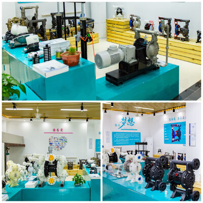 एल्यूमीनियम एयर ऑपरेटेड डायाफ्राम पंप, 57L/M फ्लो रेट के साथ, जल उपचार के लिए