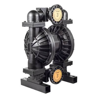 अपशिष्ट जल उपचार और सिंचाई के लिए एल्यूमीनियम मिश्र धातु वायवीय डबल डायफ्राम पंप 3 इंच