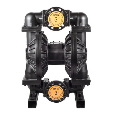 अपशिष्ट जल उपचार और सिंचाई के लिए एल्यूमीनियम मिश्र धातु वायवीय डबल डायफ्राम पंप 3 इंच