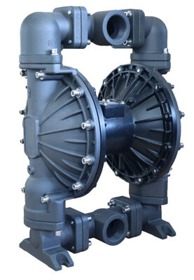 मशीनिंग और अपशिष्ट जल उपचार के लिए 2 इंच एल्यूमीनियम वायवीय डबल डायफ्राम पंप 120 पीएसआई बड़े प्रवाह