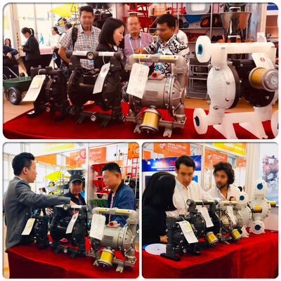 Air Operated Diaphragm Pump with 7.25 Psi Lowest Pressure 150 GPM Max Flow Rate and Corrosion Resistant Design