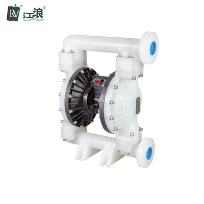 1.5 "रासायनिक संयंत्र के लिए स्प्रे डबल डायाफ्राम कचरा पंप PVDF Kynoar