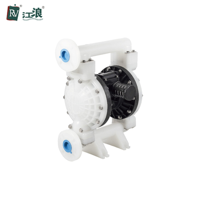 1.5 "रासायनिक संयंत्र के लिए स्प्रे डबल डायाफ्राम कचरा पंप PVDF Kynoar