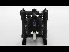 15 मिमी एयर डबल डायफ्राम पंप 0.37KW प्रवाह दर 150L/मिनट तक